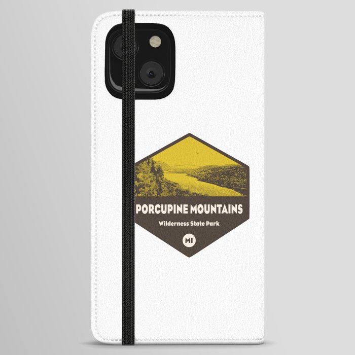 Porcupine Mountains Wilderness State Park Michigan iPhone Wallet Case