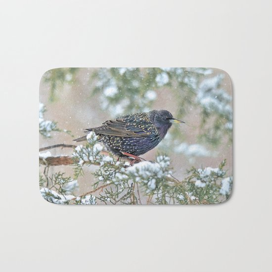 Mardi Gras Starling Bath Mat