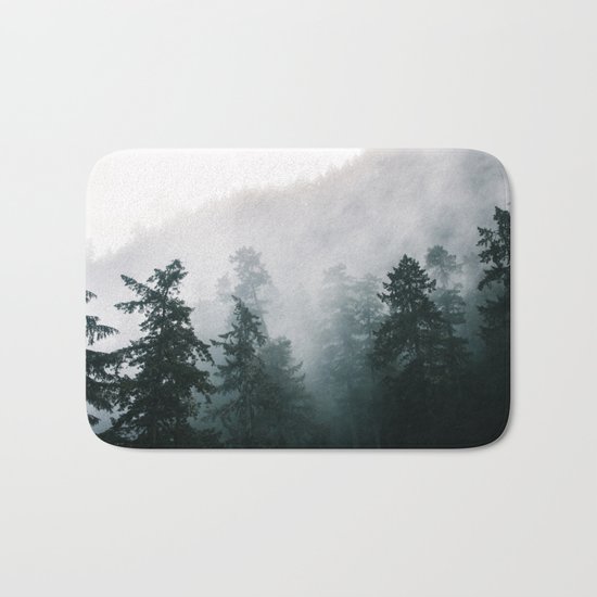 Forest Fog IX Bath Mat