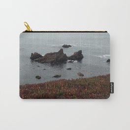 PCH Carry-All Pouch | Coast, Flowers, Roadtrip, Pacificcoasthighway, Digital, Photo, Highway1, Waves, California, Ocean 