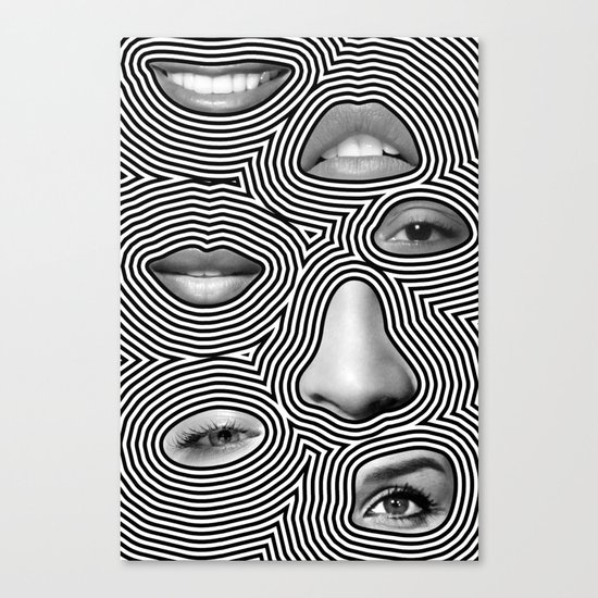 Silver Abuse Canvas Print