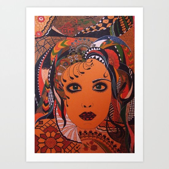Mix Art Print