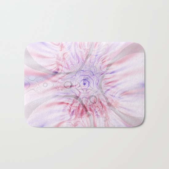 Soft Layers Pink Bath Mat