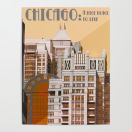 Chicago: A nice place to live  Poster
