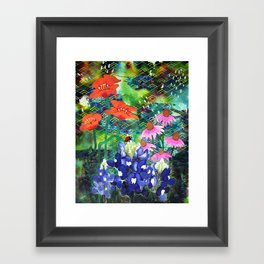 Wild Flowers Framed Art Print