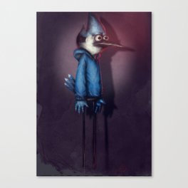 Mordecai from Regular Show Canvas Print