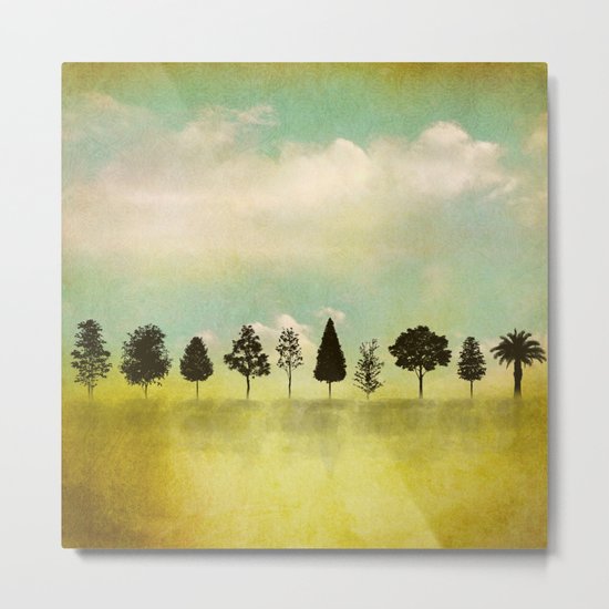IN RANK AND FILE Metal Print