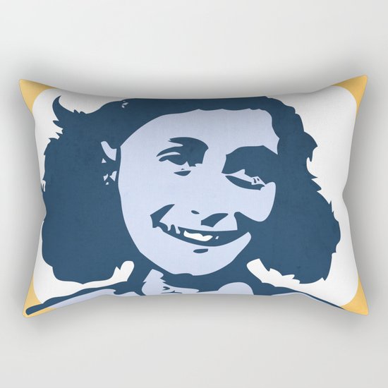 Anne Frank Rectangular Pillow