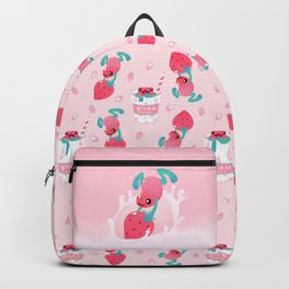 Strawberry poison milk 1 Backpack