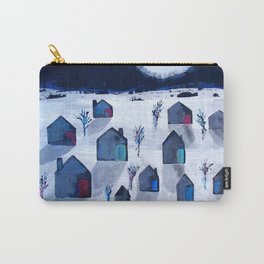 Winter Homes In The Key Of # Carry-All Pouch