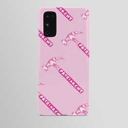 Smash The Patriarchy (pink version) Android Case