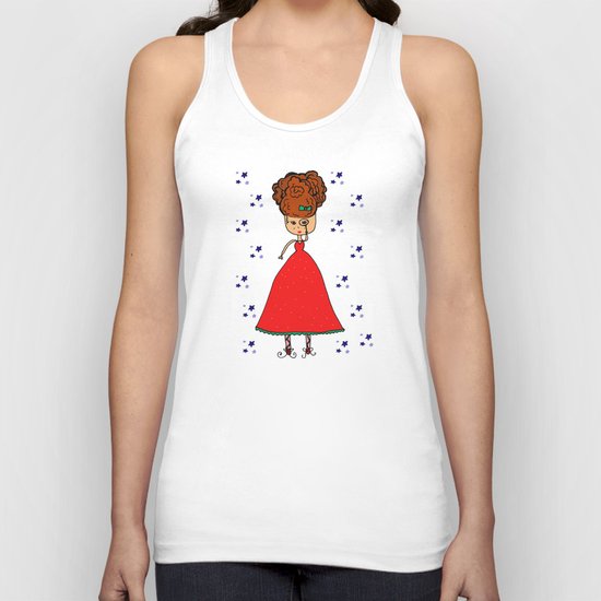 Looking at the stars Unisex Tank Top