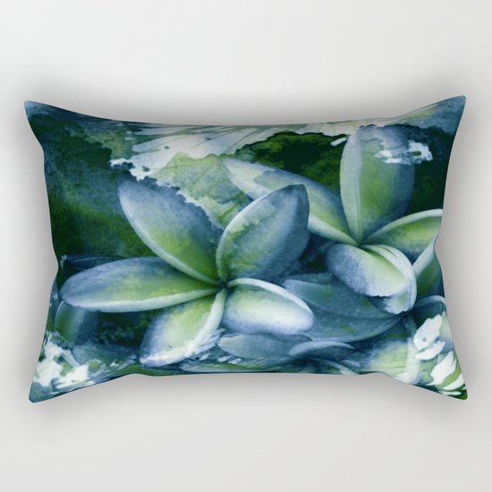 plumeria Rectangular Pillow