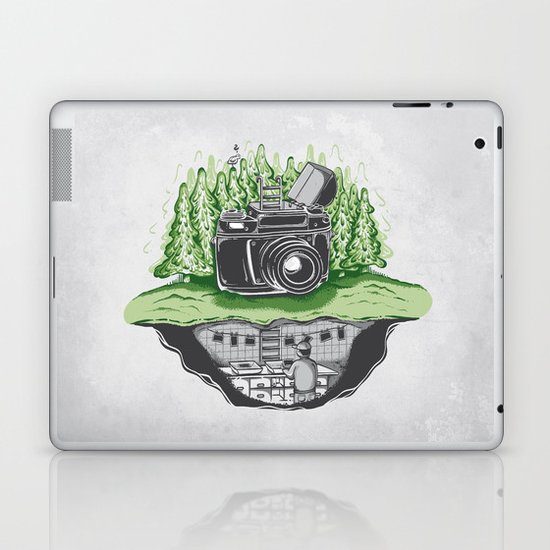 behind the scenes Laptop & iPad Skin