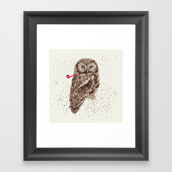 Mr.Owl III Framed Art Print