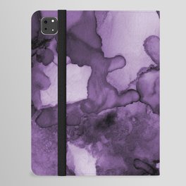 Color me purple- Abstract Painting iPad Folio Case