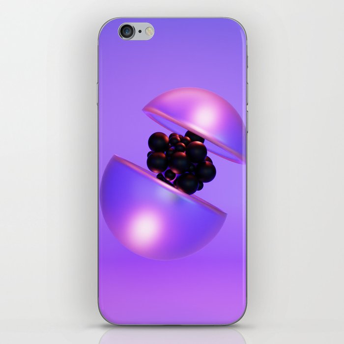 Blender 3D Abstract sci fi Render iPhone Skin