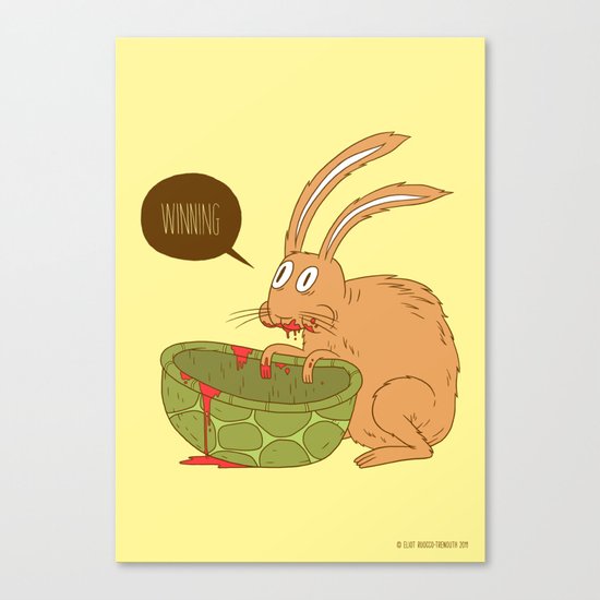 Slow and Steady Canvas Print