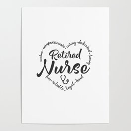 Retired Nurse, word art heart, retiring Poster | Retirednurse, Nursing, Cma, Nurselife, Retiring, Retired, Graphicdesign, Lpn, Nurseheart, Rn 