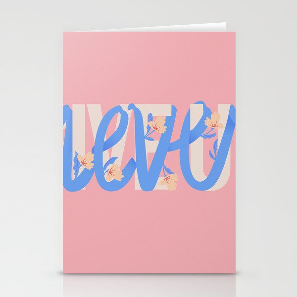 Never Give Up Stationery Cards