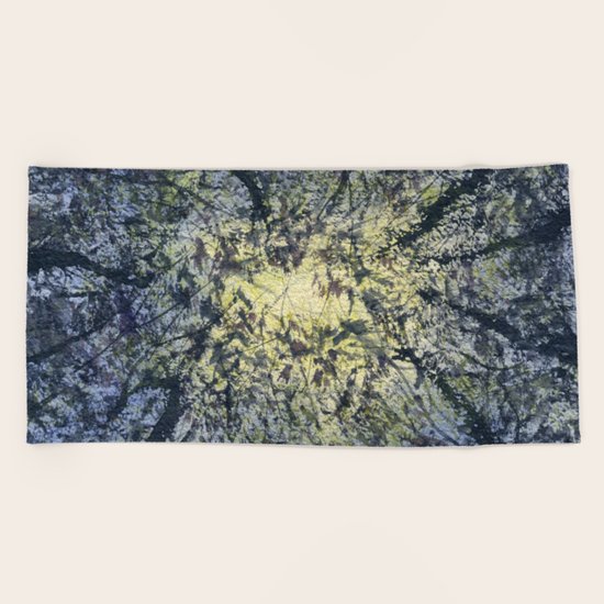 Looking Up Beach Towel