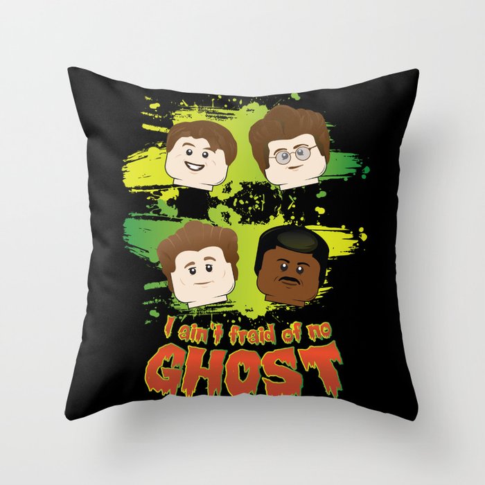 Lego Busters Throw Pillow