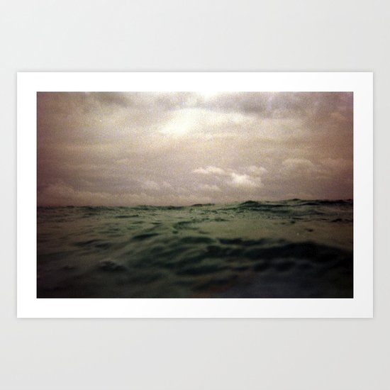 ocean iii Art Print