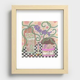 Groovy Plant Lady Recessed Framed Print