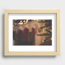 Winter Christmas 9 Recessed Framed Print