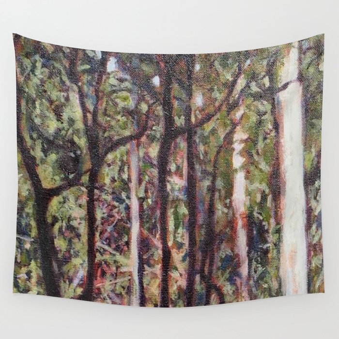 The Australian Forest Wall Tapestry By Simoartist Society6 - Forest Wall Tapestry Australia