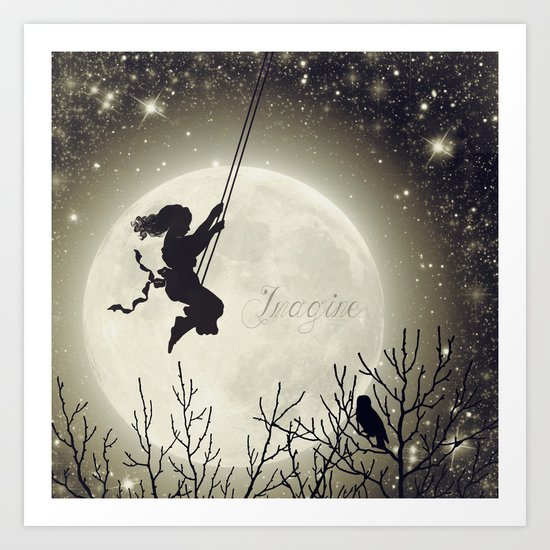Imagine Art Print