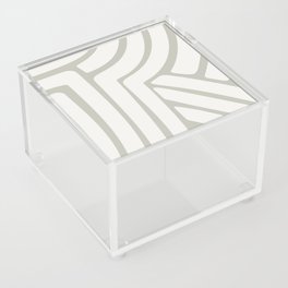 Abstract Stripes LXXIV Acrylic Box