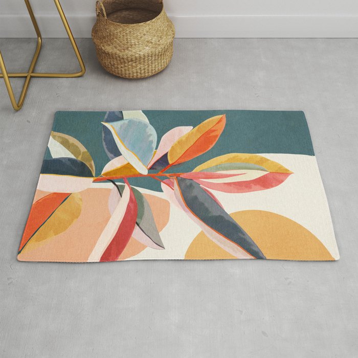 Colorful Branching Out 01 Rug