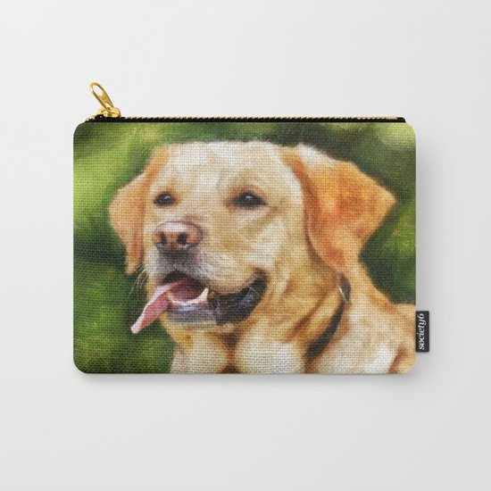 Golden Labrador Carry-All Pouch