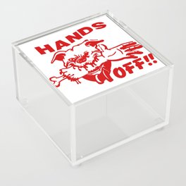 Funny Hands off Acrylic Box