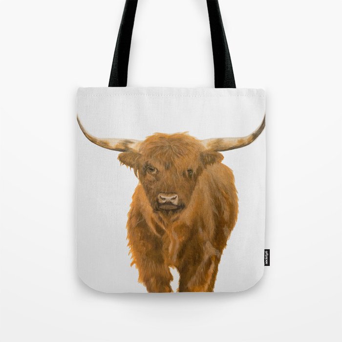 Highland Cow Tote Bag By Gerthanthethreeofus Society6 Highland Cow Tote Bag