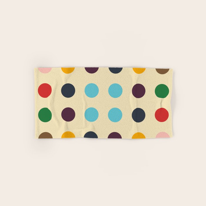 Peer Favorite Kulhwch Colorful Decorative Abstract Dotted Art Pattern Hand Bath Towel By Alphaomega Set Of 4 2 Hand 2 Bath Ibt Shop