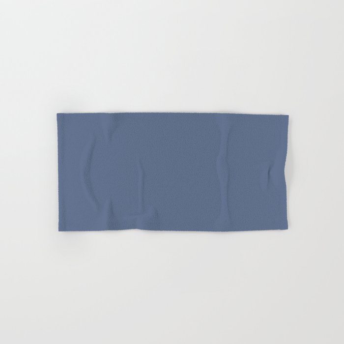 blue and gray bath towels