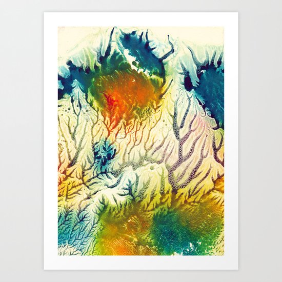 Flow Art Print