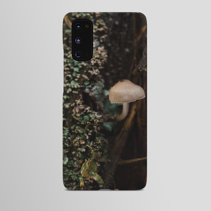 Mushroom in a Tree Android Case
