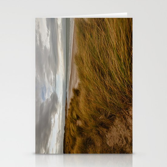 Bamburgh Beach Stationery Cards