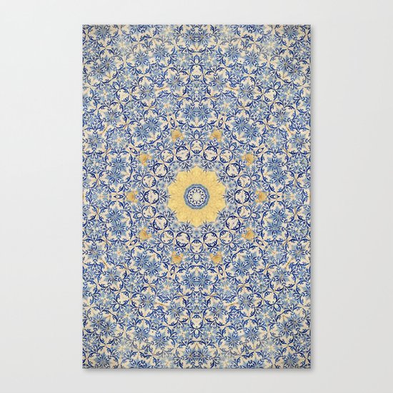 Deep States (Mandala) Canvas Print
