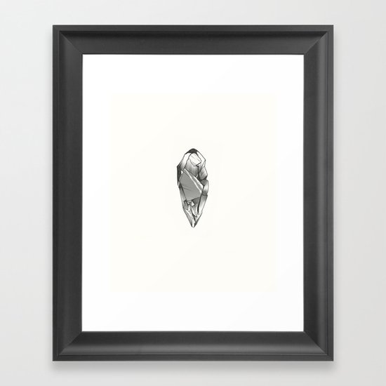 Geode Framed Art Print