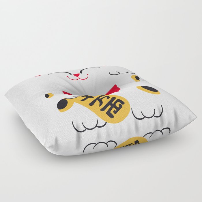 Japan Serie 4 - MANEKI NEKO Floor Pillow