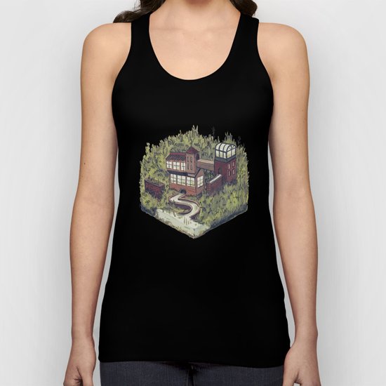 Squared Landscape II Unisex Tank Top