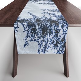 Snow Storm on the Mountain Top Table Runner