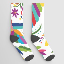 Mexican Otomí Design by Akbaly Socks