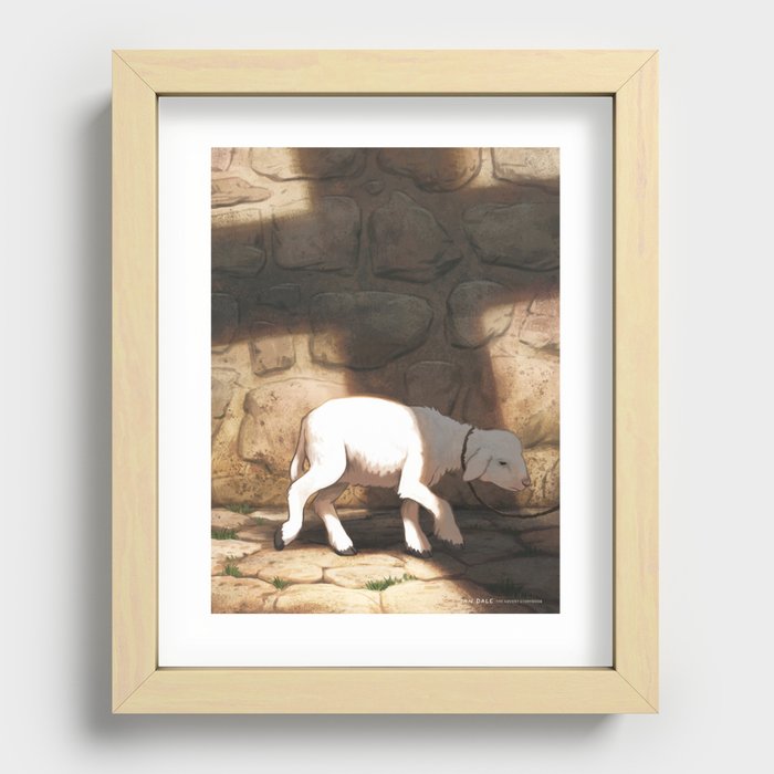 The Suffering Servant Recessed Framed Print