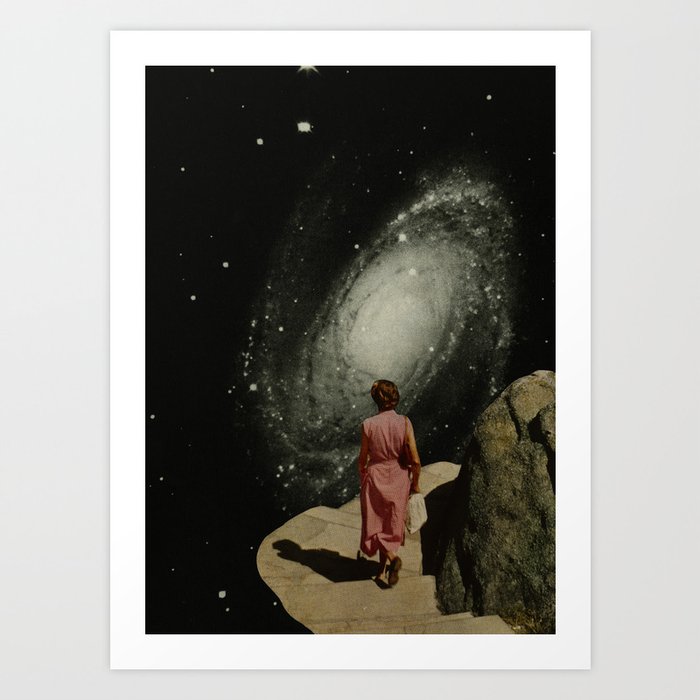 Into the void Art Print