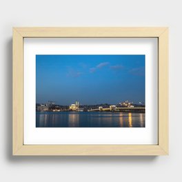 Istanbul Recessed Framed Print